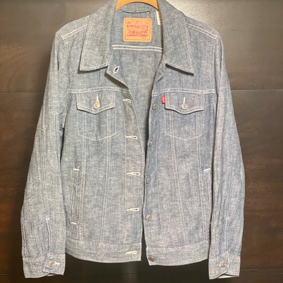 Levi's Jackets & Blazers - Levi Strauss linen & cotton jacket
